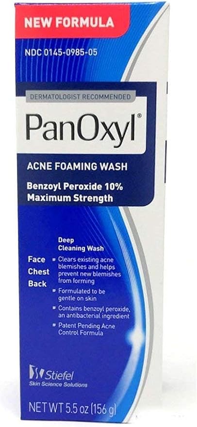 PanOxyl, Acne Foaming Wash, Maximum Strength, 1 oz (28 g)
