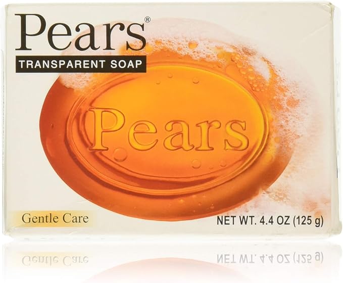 Pears 20 Bars Transparent Soap 20X125g Pure & Gentle With Natural Oils