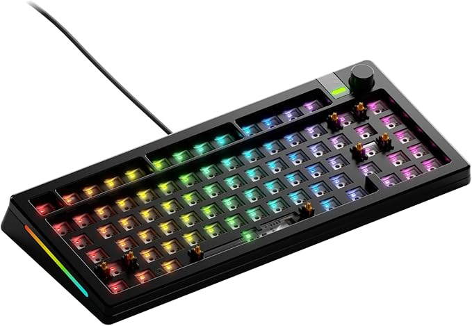 Glorious GMMK 3 Pro 75 Barebones Wired Keyboard Black