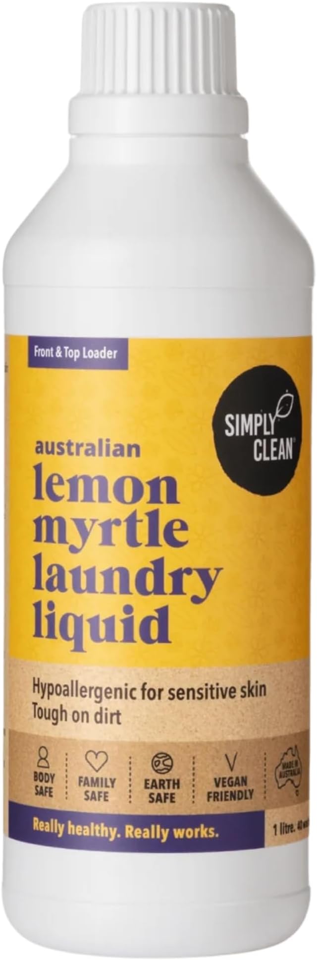 Simply Clean Lemon Myrtle Laundry Liquid - 1 Litre