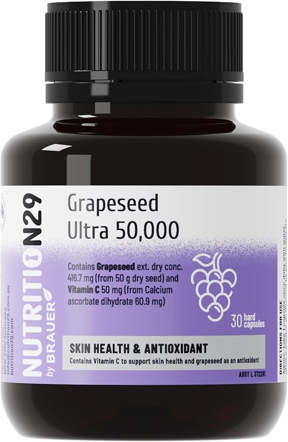 Nutrition29 Grape Seed Ultra 50,000 60 Capsules