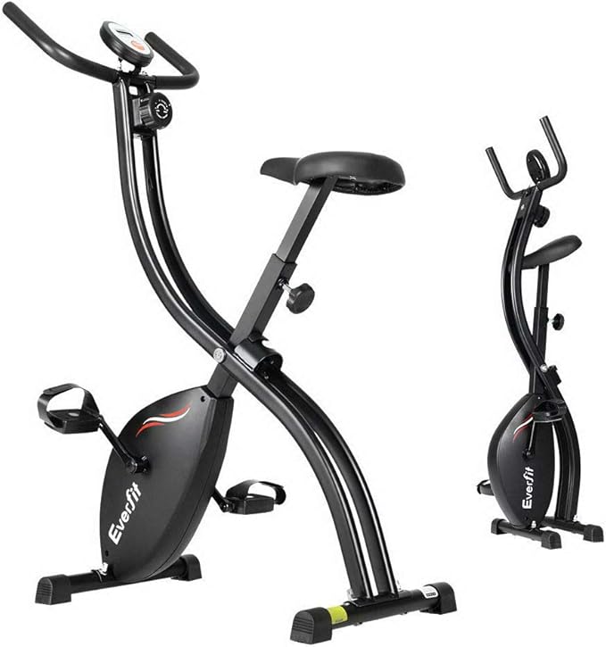 Everfit Exercise Bike X-Bike Folding Magnetic Bicycle Cycling Flywheel Fitness