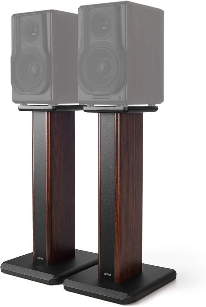 Edifier SS03 Stand - Compatible With S3000PRO/Elevates Speakers/Wood