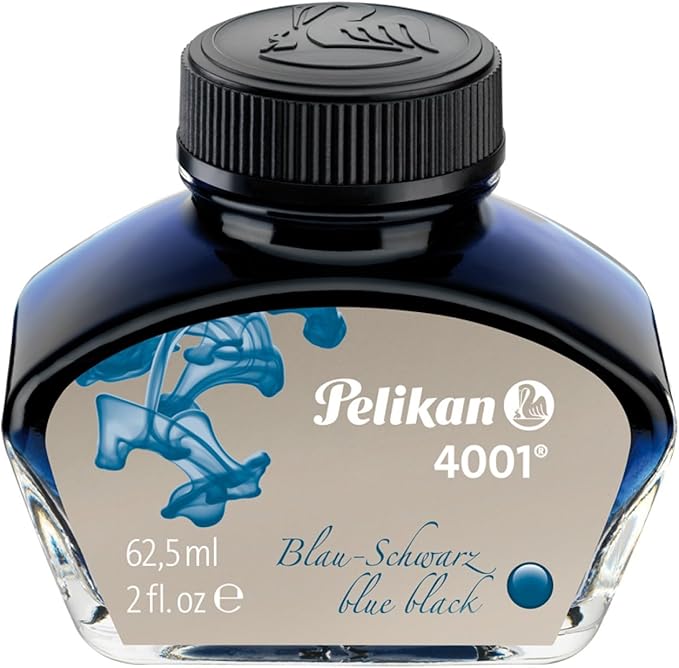 Pelikan 4001 Ink Bottle, 62.5 ml, Blue Black, 329151