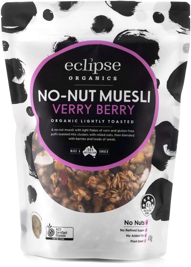Eclipse Organics Organic Muesli Verry Berry Crunch 410g