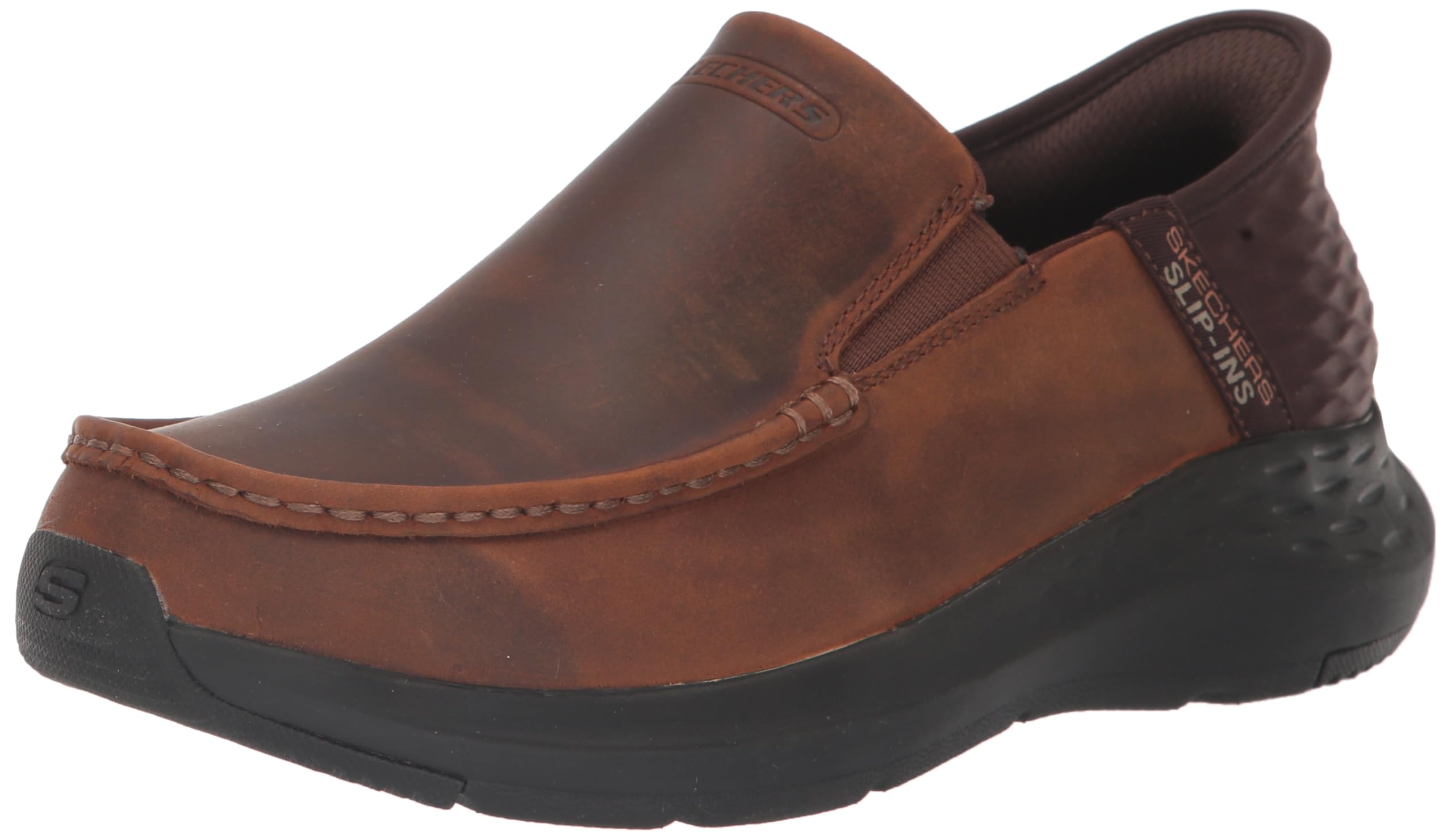 Skechers Slip-Ins: Go Walk Flex- No Hands | Dark Grey | Men's Lig