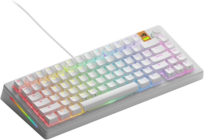 Glorious GMMK 3 He 100 Prebuilt Wired Keyboard White