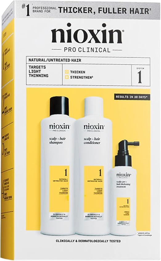 Nioxin System 1 Trial Kit for Natural Hair