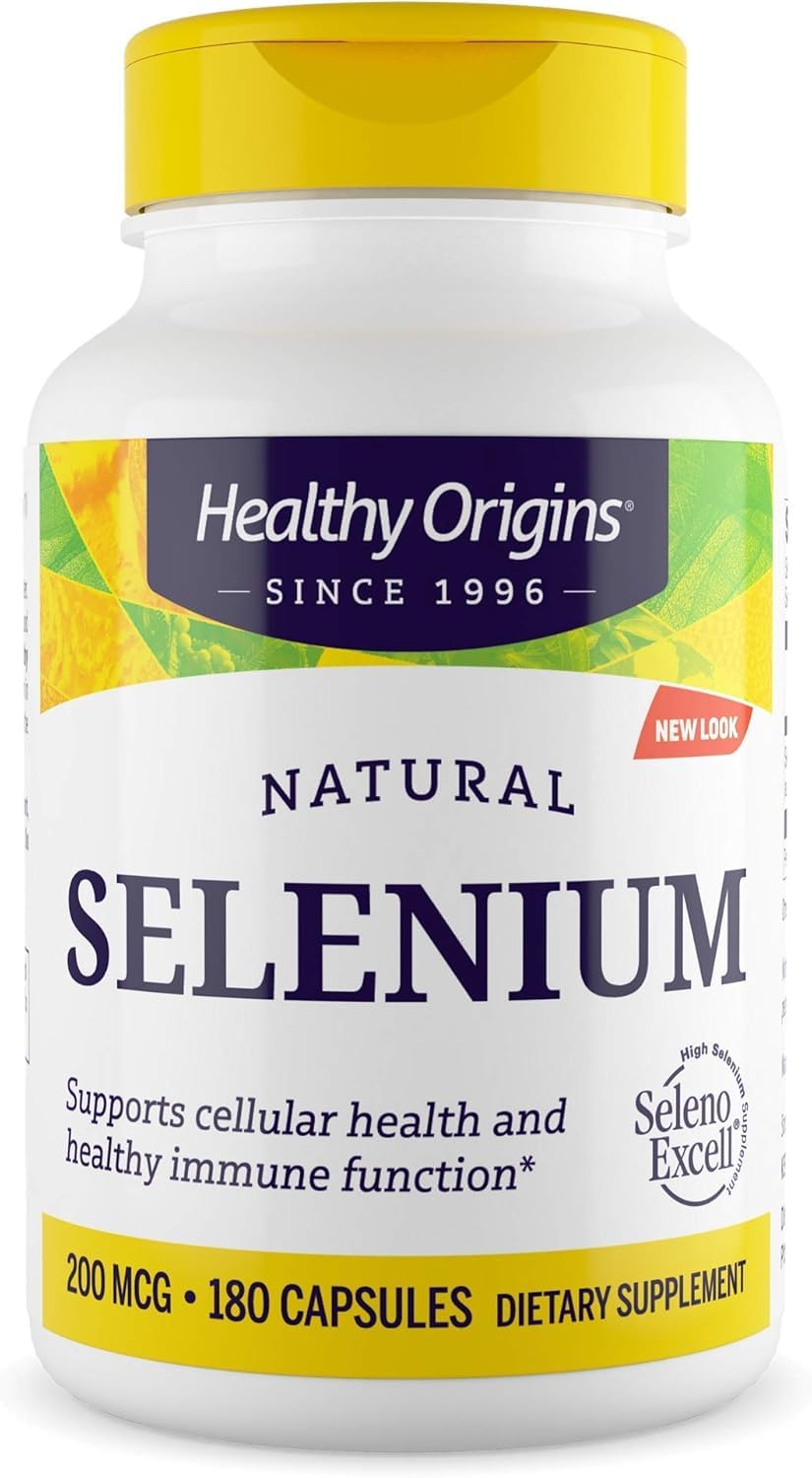 Healthy Origins Seleno Excell Selenium - 200 mcg - 180 Capsules