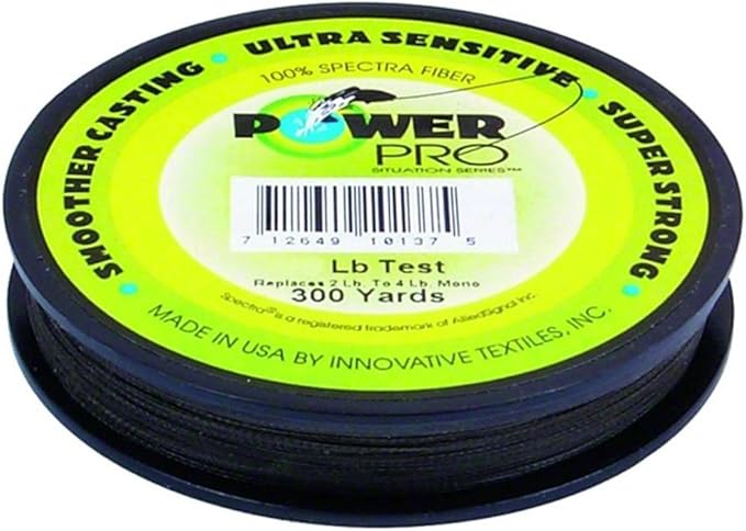 Power Pro Braid Line 300yds Green 20lb