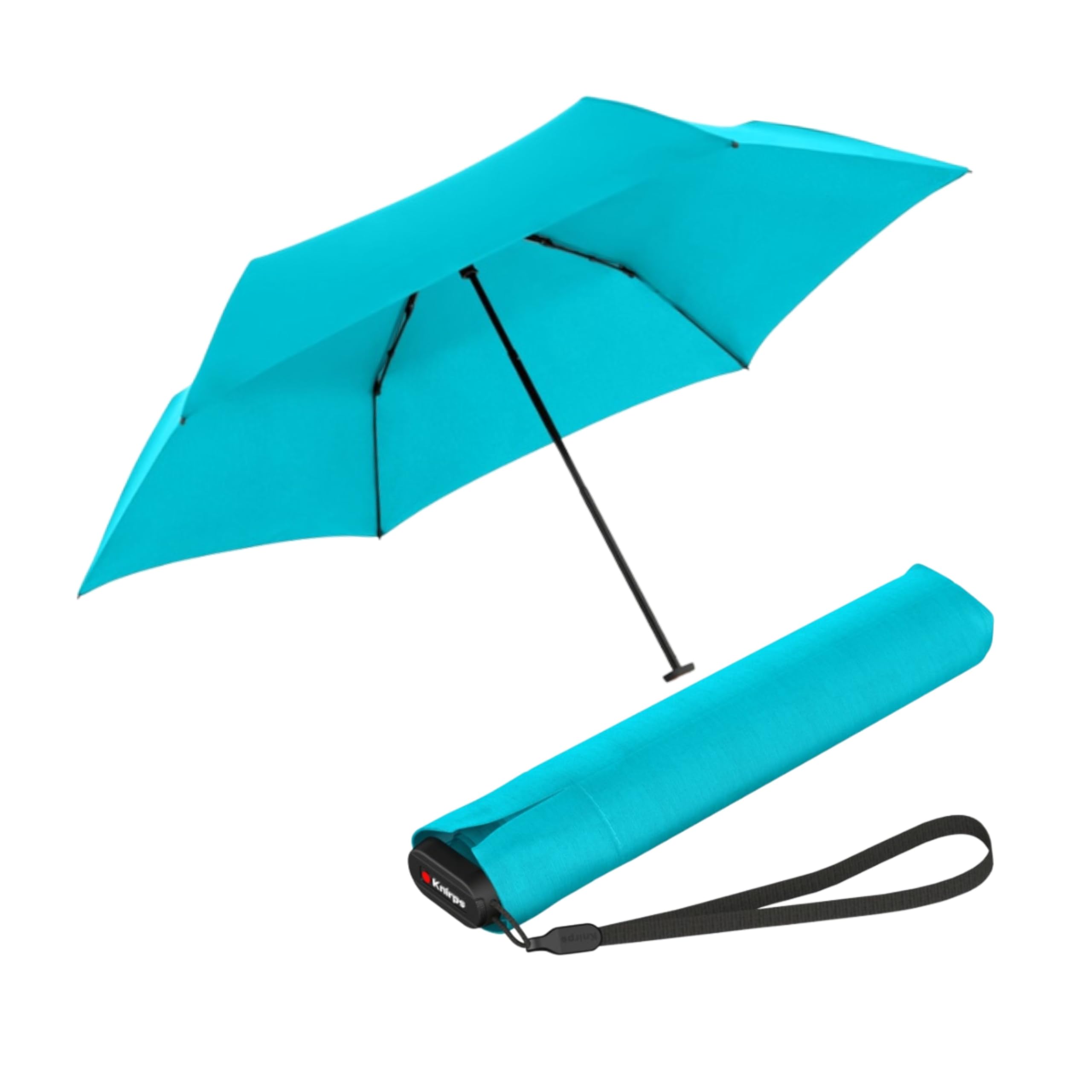 Knirps US.050 Ultra Light Slim Manual Umbrella Aqua