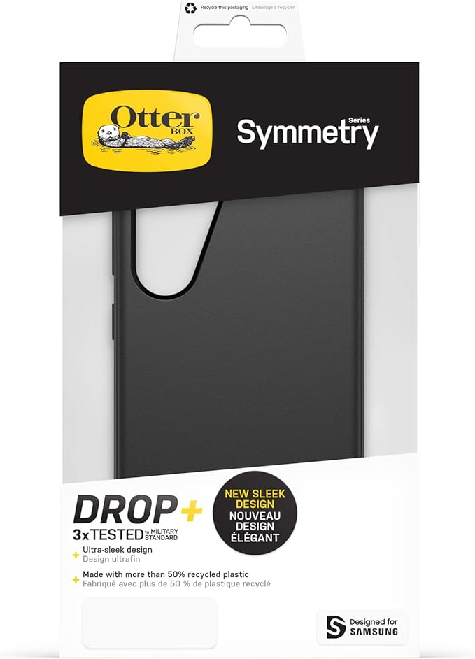 OtterBox Symmetry Case for Samsung Galaxy S23 - Black