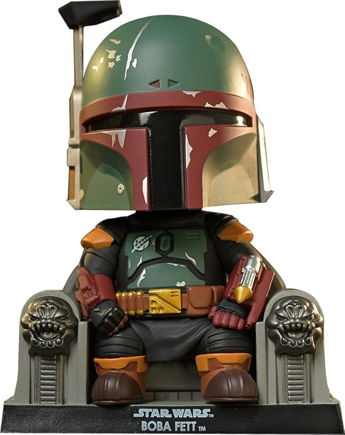 Star Wars: Book of Boba Fett - Boba Fett On Throne Cosbaby Set