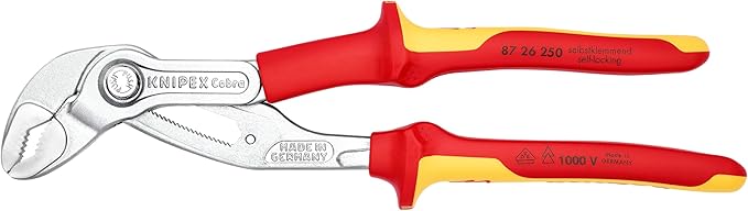 Knipex Cobra Wrench VDE Chrome Plated - 250mm