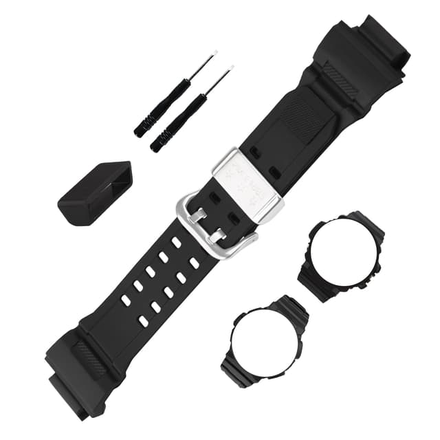 Casio G-Shock GW-9400-1 Genuine Replacement Band (Black) 10455201