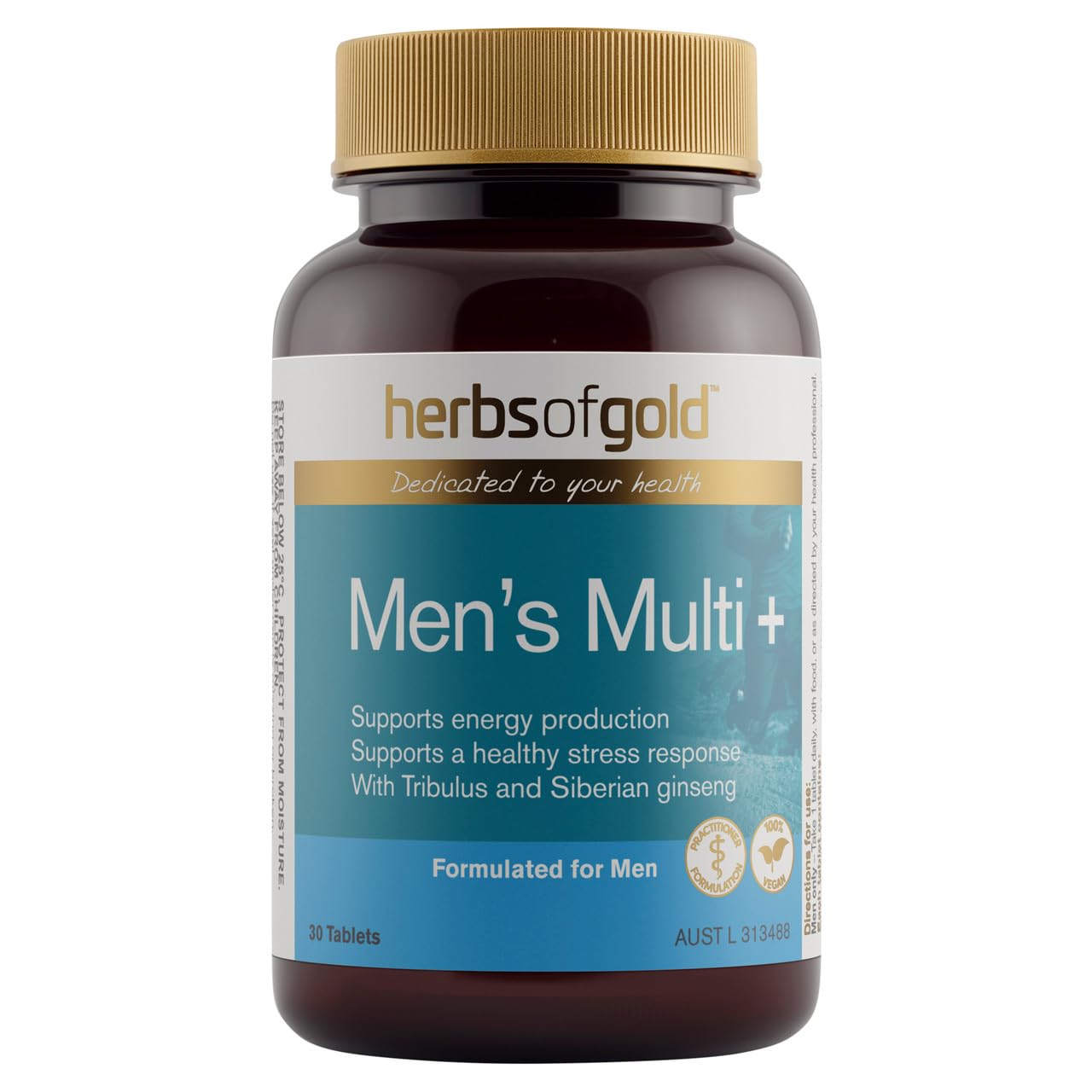 Herbs of Gold Men's Multi 30 Tablets