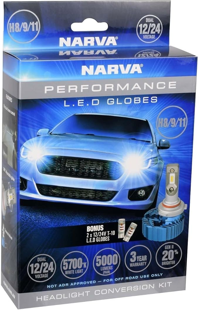 Narva 18411 H8/h9/h11 12/24V Led Conversion Kit