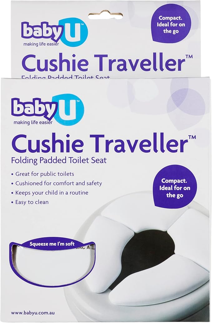 Baby U Cushie Traveller - Folding Padded Toilet Seat