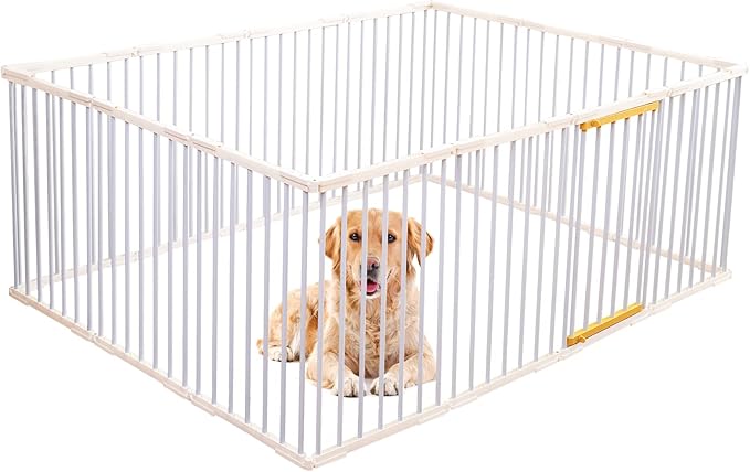 TOPET Portable Pet Dog Playpen Enclosure Cage Puppy Play Pen 14 Panels
