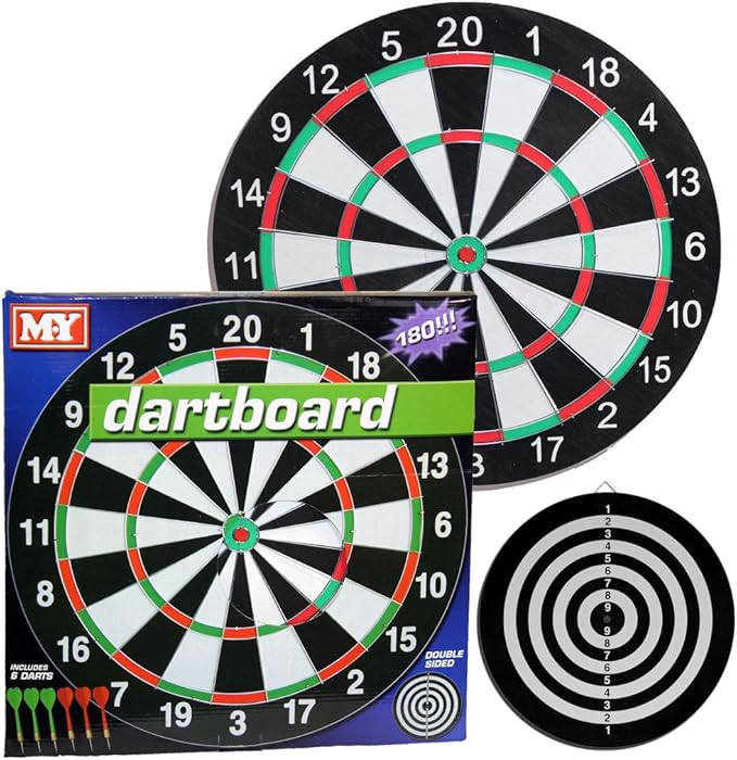 M.Y Dartboard With 6 Darts