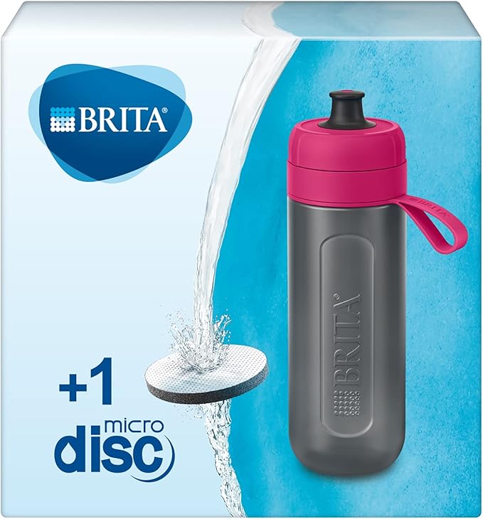 Brita Fill & Go Active 600ml Water Bottle - Blue