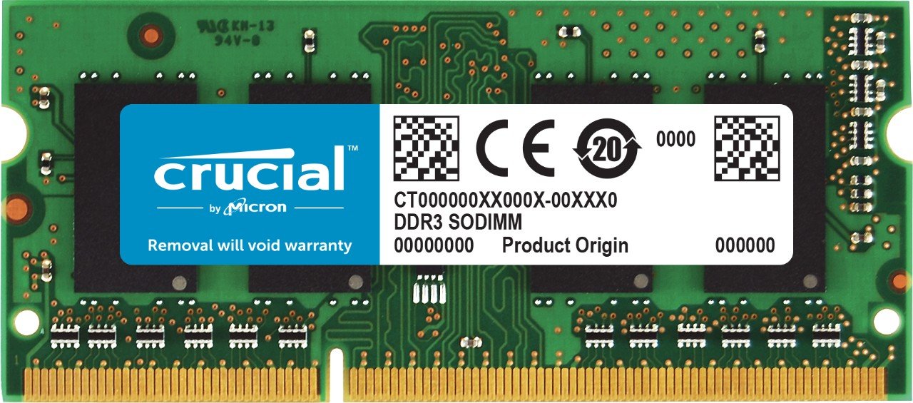 Crucial 8GB (1x8GB) DDR3 1333 for Mac SODIMM 1.35V