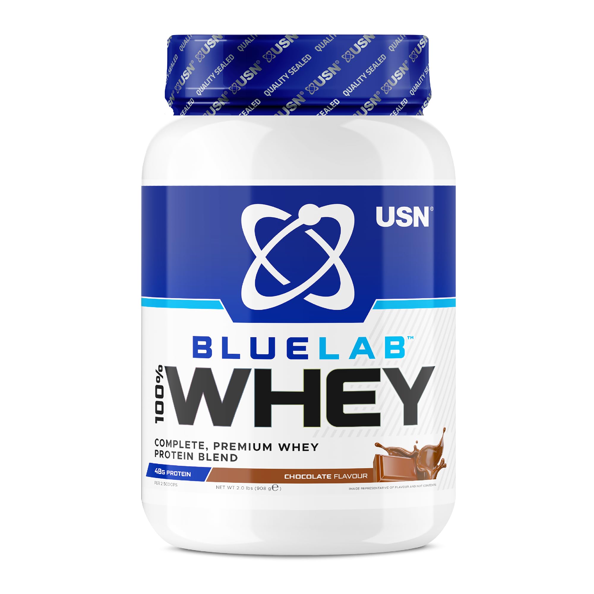 USN Blue Lab Whey - 908 G - Chocolate