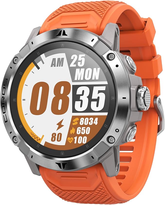 Coros - Vertix 2 GPS Adventure Watch, Lava