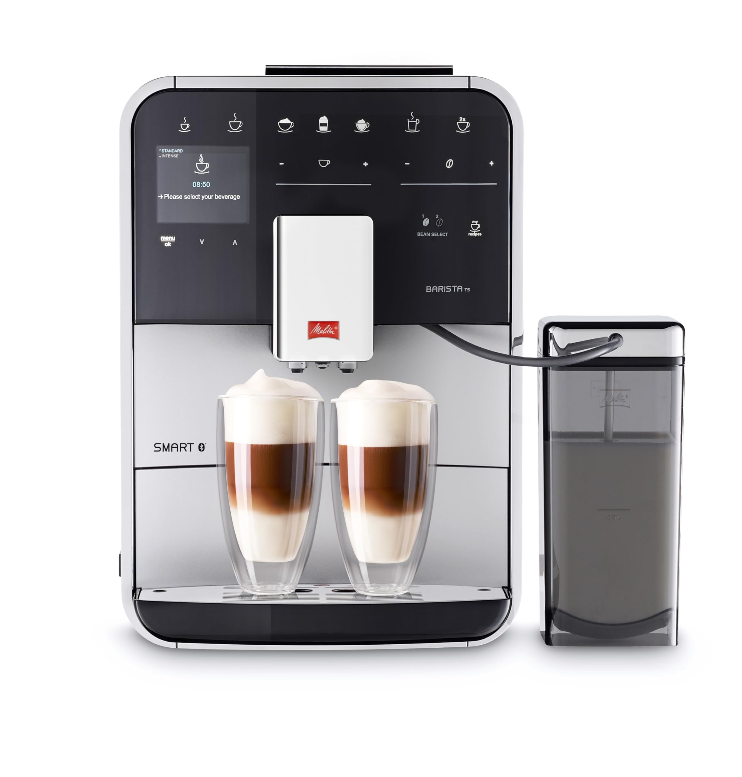 Melitta Barista TS Smart Bean To Cup Coffee Machine Silver