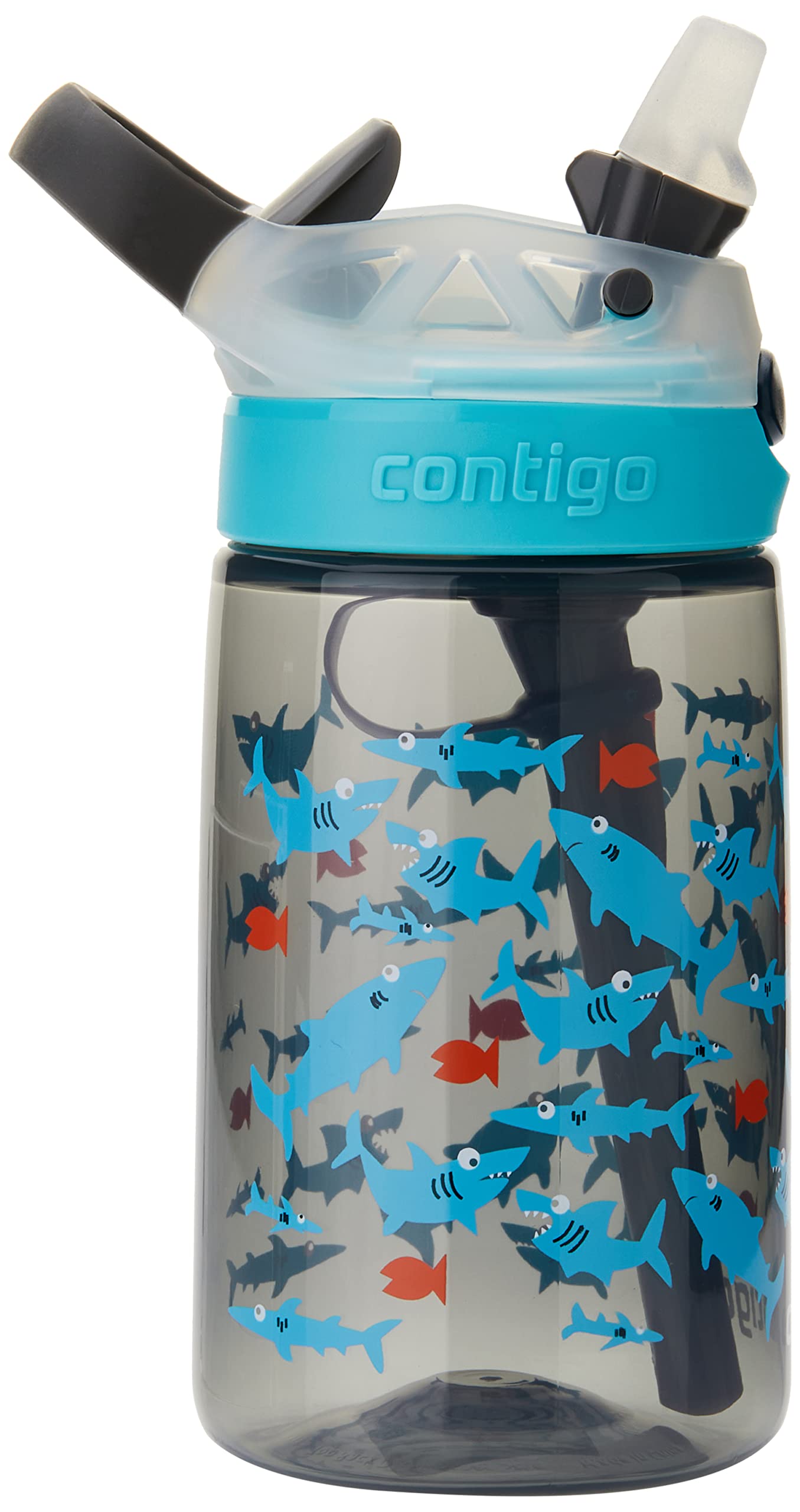 Contigo Gizmo Flip Autospout Bottle - 420ml Shark