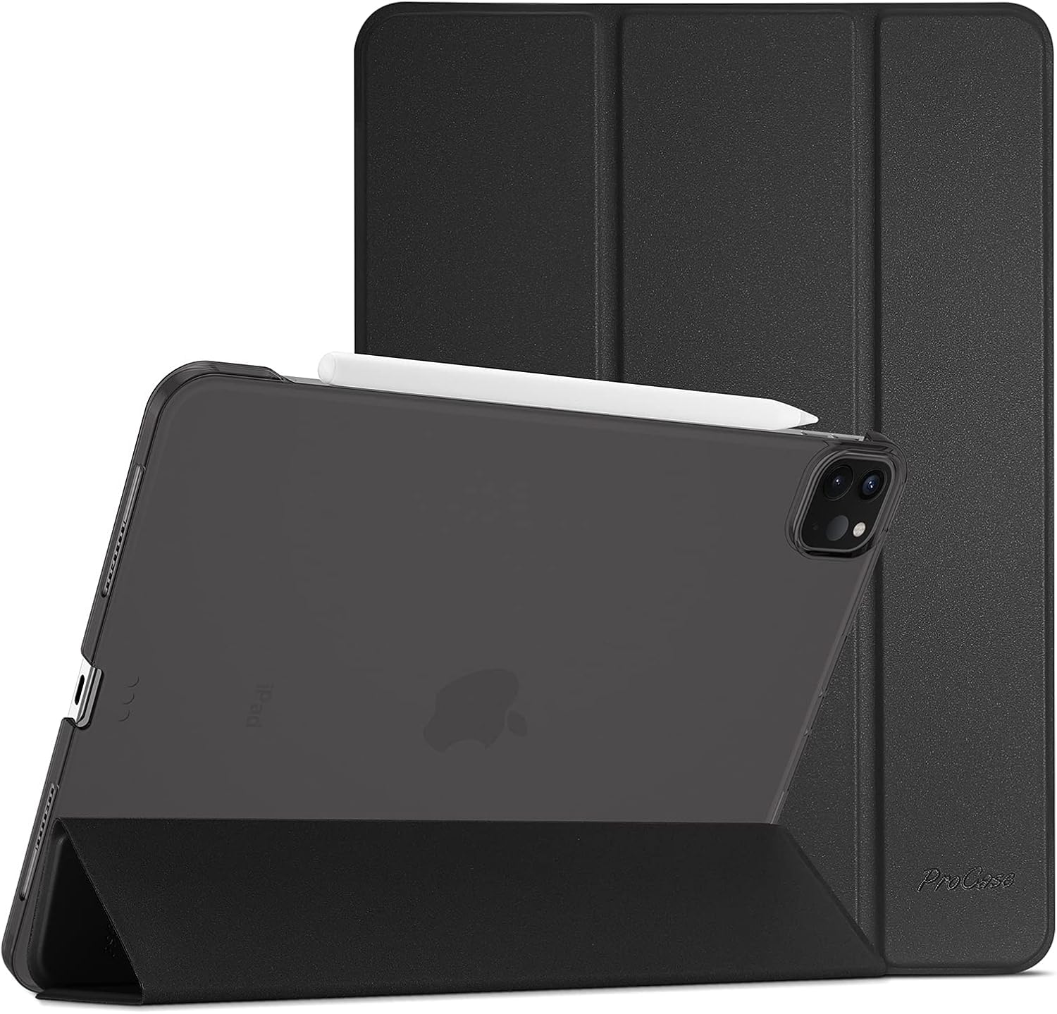 ProCase iPad Pro 11 Inch Case 2022/2021 / 2020/2018, Slim Stand Hard Back Shell Smart Cover For iPad Pro 11 Inch 4th Generation 2022 / 3rd Gen 2021/