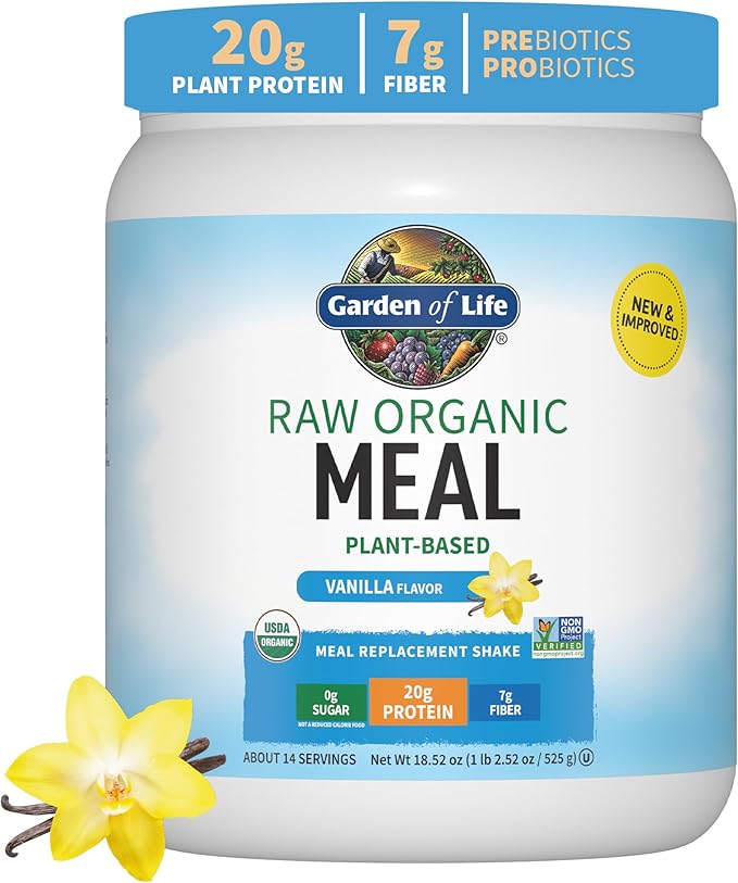 Garden of Life Raw Organic Meal Vanilla 969 Gr