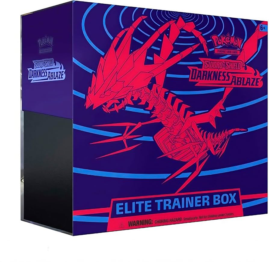 Pokemon TCG Sword and Shield Darkness Ablaze Elite Trainer Box