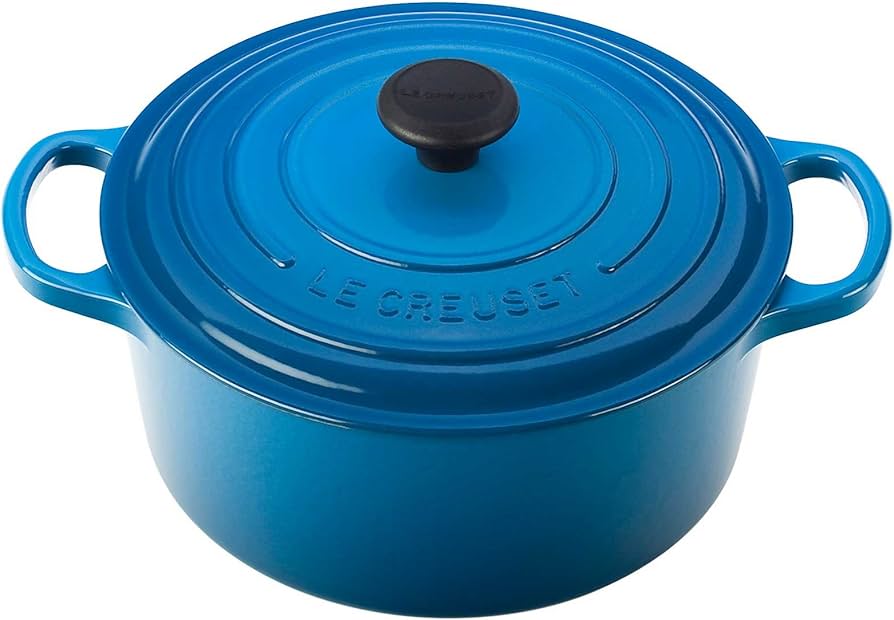 Le Creuset Signature Cast Iron Round Casserole (24cm, Marseille)