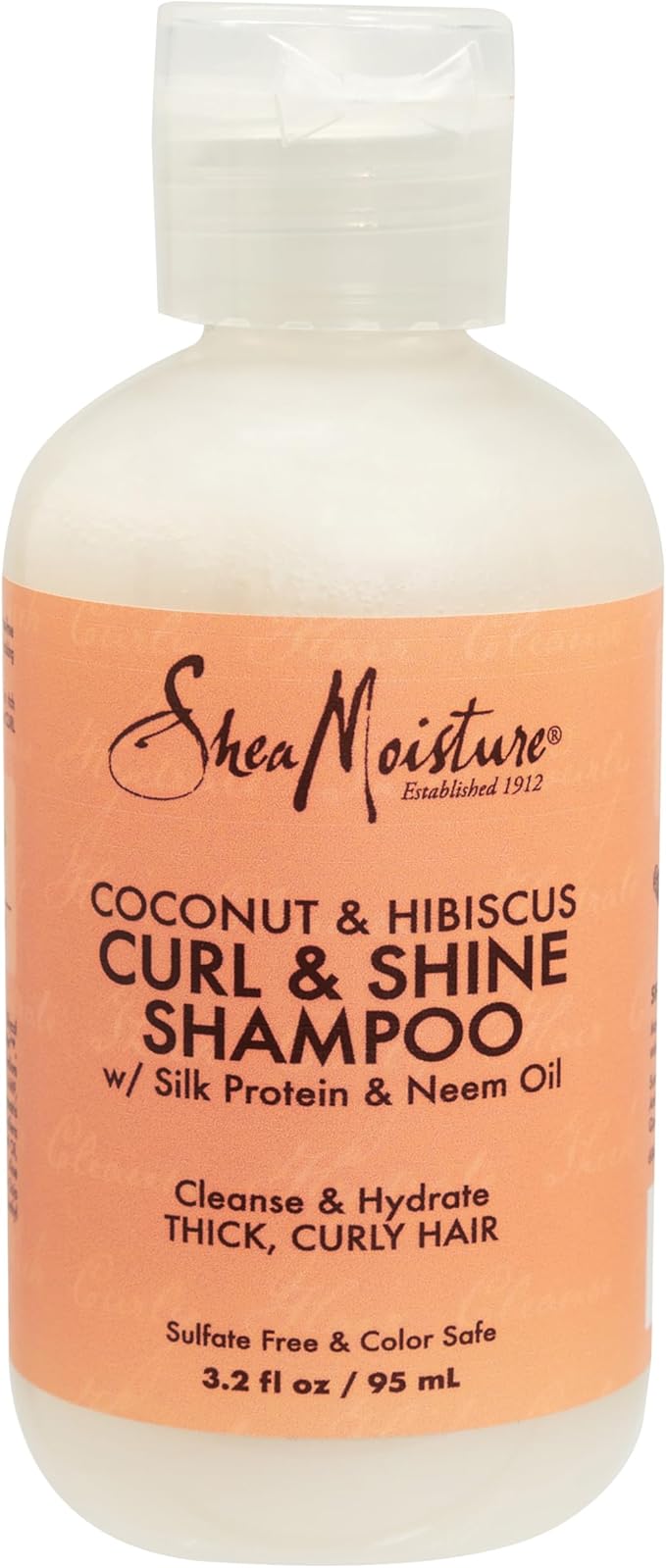 Shea Moisture - Coconut & Hibiscus Curl & Shine Shampoo - 384 ml