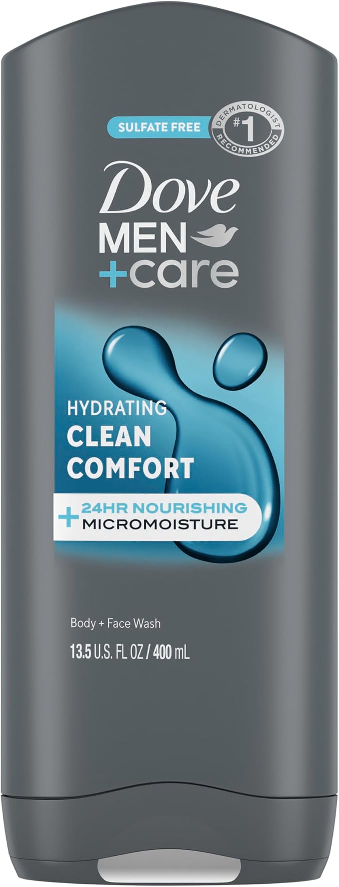 Dove Men Care Body & Face Wash, Clean Comfort 13.50 Oz