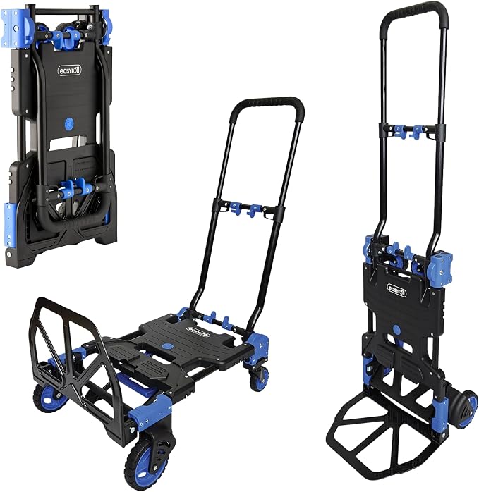 Easyroll 150kg 2 in 1 Folding Hand Trolley