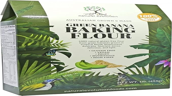Natural Evolution Green Banana Baking Flour, 454 G