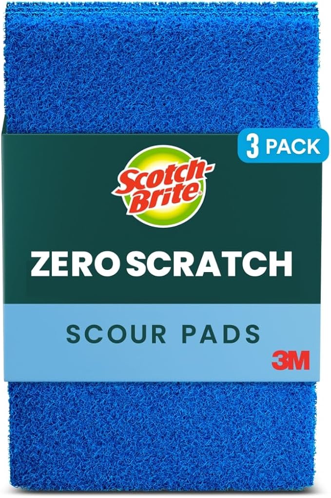 Scotch-Brite Scourer Pads Non Scratch Pack 6
