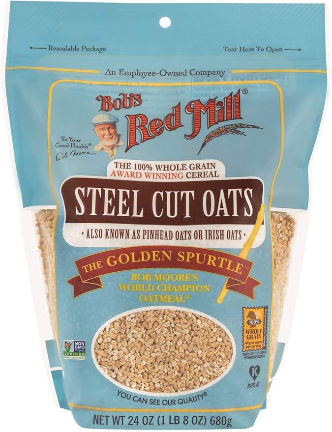 Bob's Red Mill Steel Cut Oats Whole Grain 24 oz (680 g)