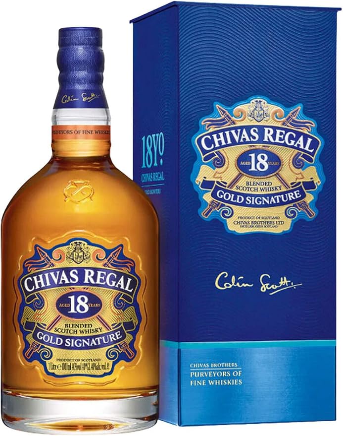 Chivas Regal 18 Year Old Blended Scotch Whisky 1L