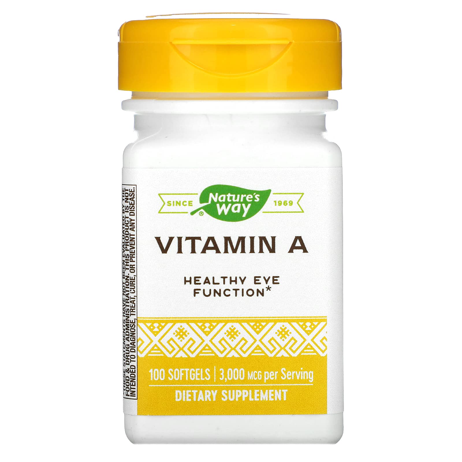 Nature's Way Vitamin A - 10000 IU - 100 Softgels