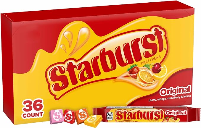Starburst-Original Fruit Chews, 3660ml PK
