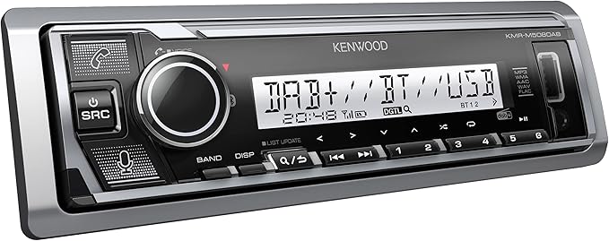 Kenwood - KMR-M508DAB Marine Mechless AM/FM & DAB+ Bluetooth Multimedia System