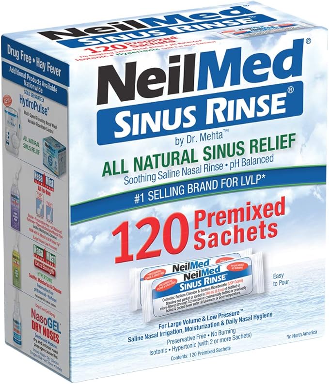 NeilMed Sinus Rinse Refill 120