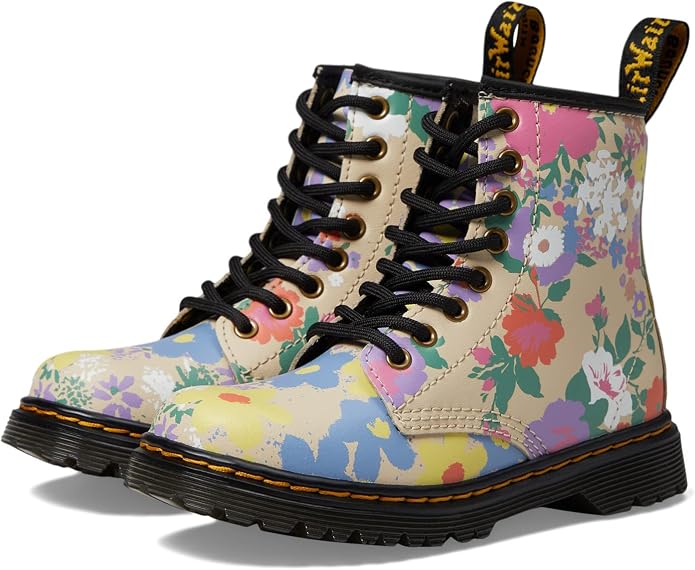 Dr Martens 1460 Hydro Floral Mash Up Junior Boots - US 13 Kids