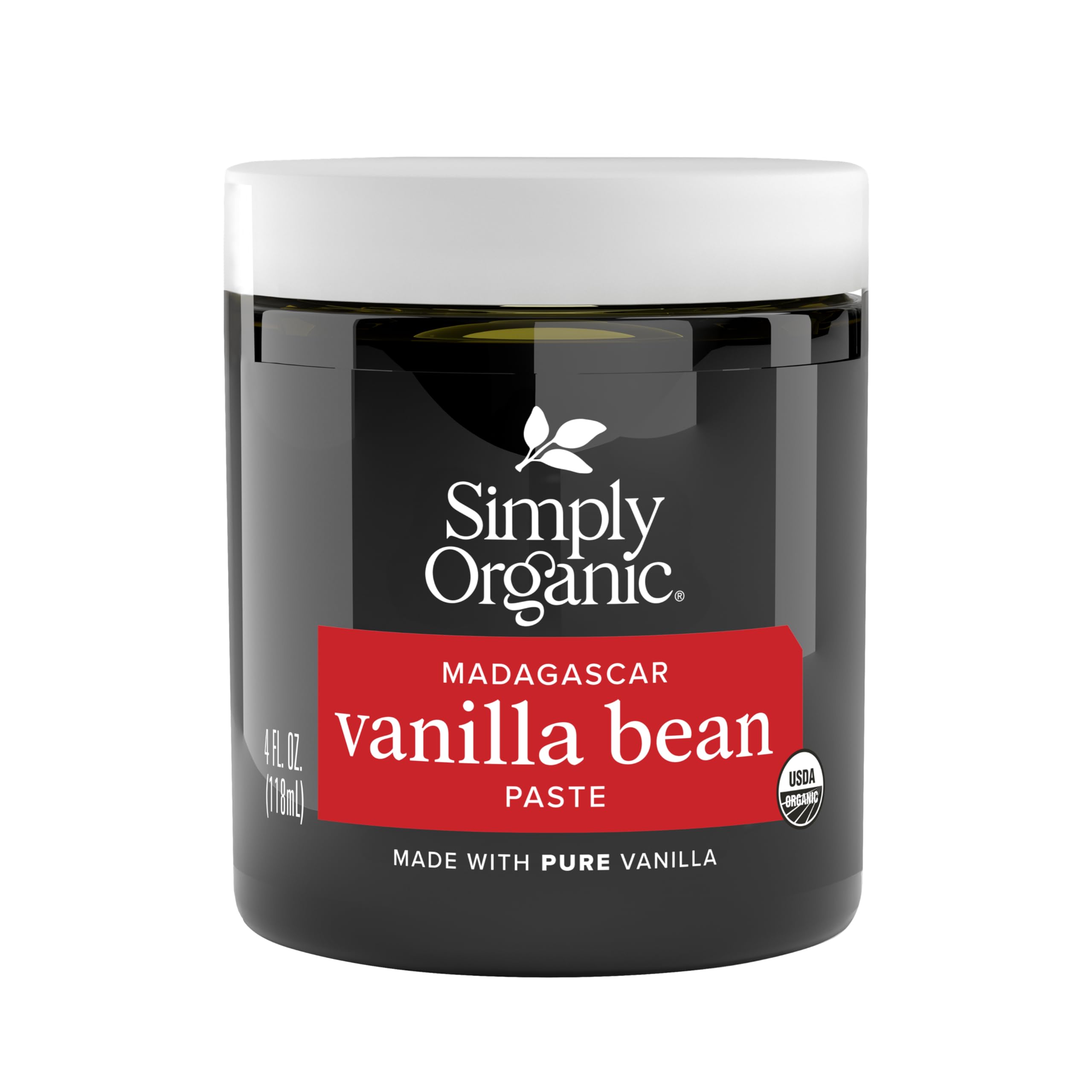 Simply Organic Bean Paste Vanilla - 4 fl. oz.
