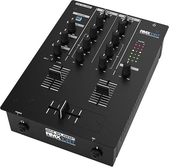 Reloop RMX-10BT Compact Bluetooth 2-Channel DJ Mixer