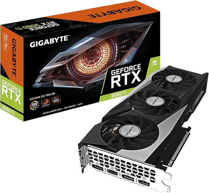 Gigabyte GeForce RTX 3060 Ti Gaming OC Pro 8GB Video Card - Rev 3.0