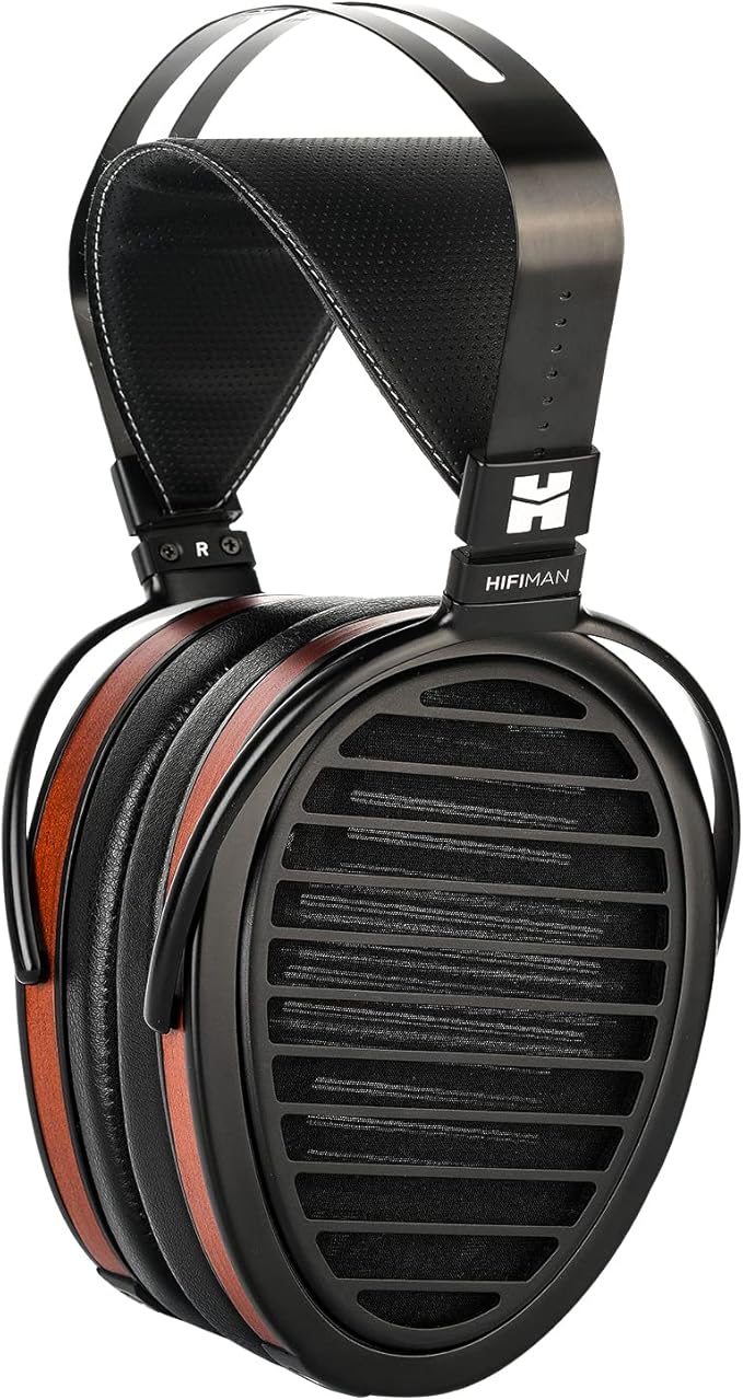 Hifiman Arya Organic Full-Size Over-Ear Open-Back Planar Magnetic Headphone With Stealth Magnets For Audiophiles, Home & Studio Listening